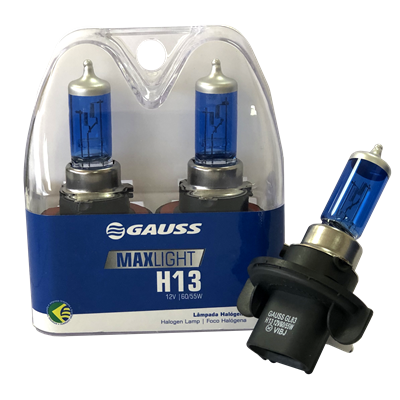 [28GL83] BOMBILLO HALOGENO H13 P26.4T 12V 5560W FARO MAXLIGHT 110% MAS LUZ 5000K PREMIUM DUOPACK