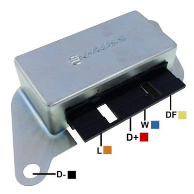 [07GA008N] REGULADOR FORD UNIVERSAL 12V 90AMP NANO 12 90 EXTERNO 4 TIPO MOTORCRAFT (GA1529)