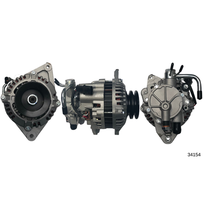 ALTERNADOR HYUNDAI H1 STAREX H100 MITSUBISHI L300 DIESEL 12V 120AMP 2PINES CON BOMBA Y CONECTOR P: 2V T:MANDO (34GA15356)(GA979 IY727)