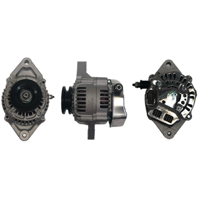 ALTERNADOR MONTACARGAS YALE /HYSTER /JOHN DEREE 4010 /MOTORES YANMAR 3TNV88 /3TNE78A /3TNE68 /3TNA72 /3TN66 12V 45A 2P SEÑAL L-S 1V DENSO