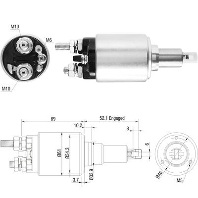[02ZM-5639] AUTOMATICO VOLKSWAGEN CAMION 24V TIPO BOSCH