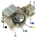 REGULADOR MAZDA 6 2003>2005 12 2 P-D TIPO MITSUBISHI