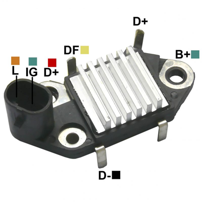 REGULADOR CHEVROLET SPARK KRONOS 724 7SI 12 65 2 L-IG TIPO DELCO (GA1940)