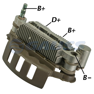 [07GA1270] RECTIFICADOR MAZDA 85MM 120AMP 6X50A TIPO MITSUBISHI