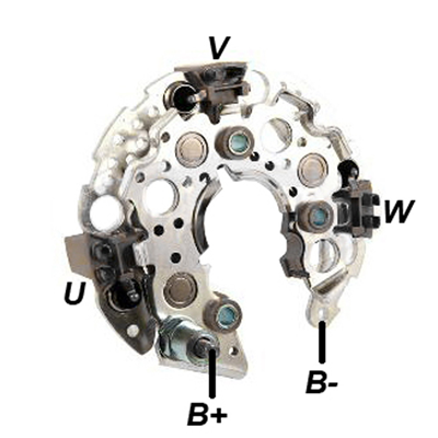 RECTIFICADOR NIPODENSO HONDA ACCORD ACURA ELEMENT 120AMP 6X50A 20-24VTIPO DENSO