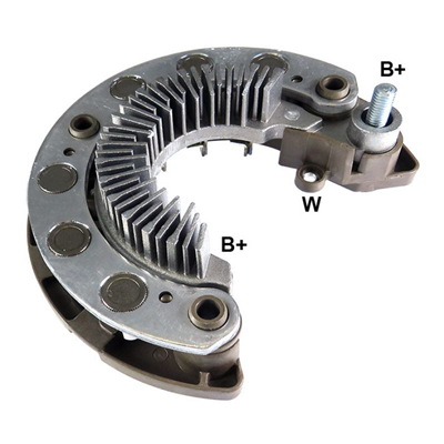 [07GA1327] RECTIFICADOR NISSAN MURANO 94-07 NP300 NAVARRA 04 NP300 150AMP 12X35A M6X10MM AVALANCHE 112MM(GA769) TIPO MITSUBISHI