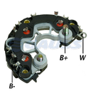 RECTIFICADOR AUDI A3 SKODA OCTAVIA VW VOLKSWAGEN BORA 120AMP 3X50A TIPO BOSCH