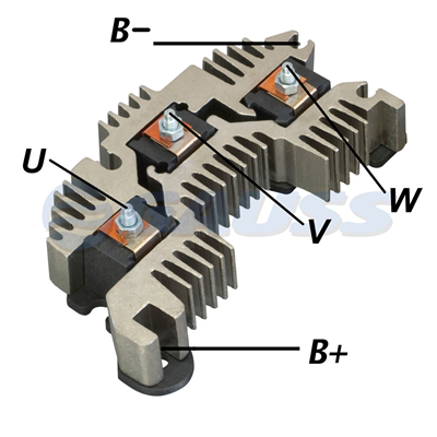 [07GA1801] RECTIFICADOR P900 KODIAK 120AMP 6X50ATIPO DELCO