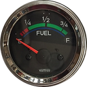 MARCADOR GASOLINA SIN FLOTADOR 24V ARO CROMADO