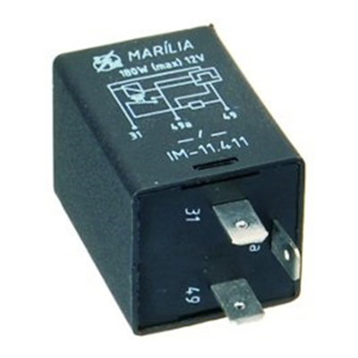 [13IM11411] FLASHER ELECT 3P 12V FORD CARGO CHEVETTE 180W (NUMEROS)
