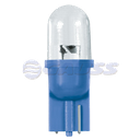BOMBILLO MINIATURA 158 W2.1X9.5D 12V LUZ TABLERO INTERIOR MATRICULA BASE AZUL MAXLIGHT 6000MCD STD BLISTER X 2 MOTOCICLETA