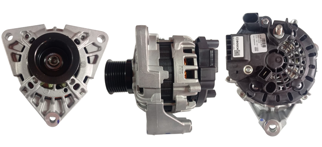 ALTERNADOR FORD CARGO 1721 /VOLKSWAGEN WORKER 31310 /MERCEDES BENZ 710 /1620 /1214 /1418 / 12V 120A 2P SEÑA L-DFM 8PK BOSCH