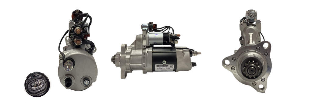 [038200433] ARRANQUE 39MT CAMIONES MACK MOTORES CUMMINS FREIGHTLINER KENWORTH BOCIN GIRATORIO 12V T12 7.3KW OCP ZM-841 10511408 (10526468)