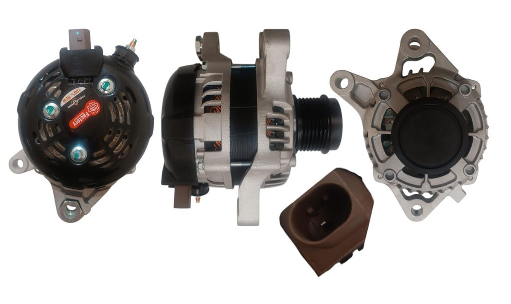 ALTERNADOR TOYOTA HILUX REVO 2.7 GASOLINA MOTOR 2TR-FE /TOYOTA FORTUNER SW4 2.7 GASOLINA MOTOR 2TR-FE 12V 100 1P SEÑAL LIN ID:209 7PK DENSO