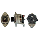 ALTERNADOR VOLVO FH12 /FH13 /FH16 /B12 /B13 /EXCAVADORA EC210 /EC290 /ADAPTACION CHEVROLET FKR /FRR /FHR /HINO BUSETON 24V 130A 5P SEÑAL P-L-IGS-FR SIN POLEA BOSCH