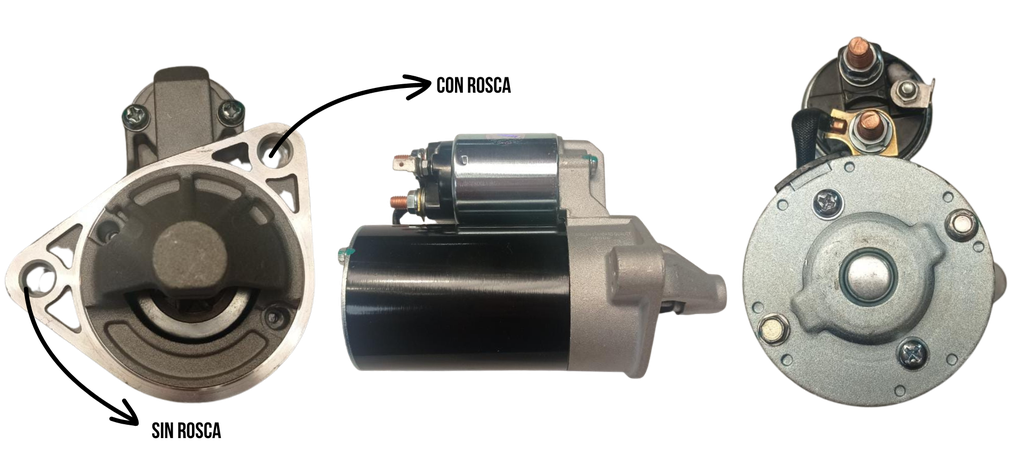 ARRANQUE HYUNDAI I10 TICO DIRECTO 12V T-8 1.40KW SENTIDO:HORARIO TIPO MITSUBISHI ZM-697 0450 HUECO IZQ LISO