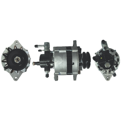 ALTERNADOR NISSAN TD27 /MT3000 BOMBA GRANDE 12V 90A 2P SEÑAL L-S 2V HITACHI