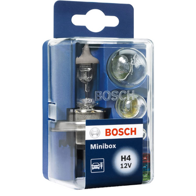 [CB1987301101] KIT MINI BOX CONTIENE H4 12V + P21W + R5W + W5W + 1 FUSIBLE 10A 15A 20A