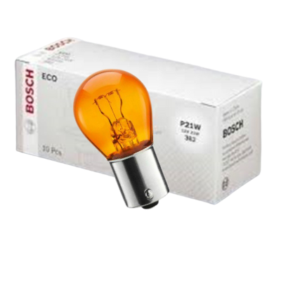 [CB1987302812] BOMBILLO INCANDESCENTE 7507 (1141) PY21W BAU15S 12V S8 AMBAR X UNIDAD EMPAQUE CAJA X 10