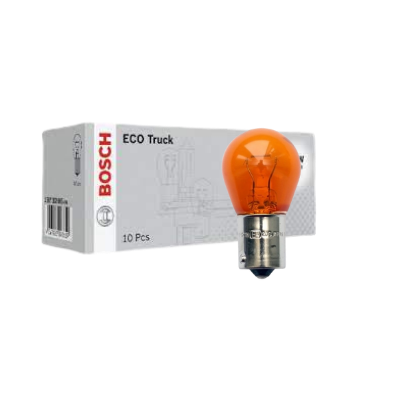 [CB1987302866] BOMBILLO MINIATURA 1141 BAU15S PY21W 24V 21W DIRECCIONAL AMBAR ECO TRUCK PIN DIAGONAL STD CAJA X 10 7510 GL1056B 13496