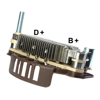 [07GA1239] RECTIFICADOR MAZDA 626 2.0 93-99 MX-6 2.0 93-97 120AMP 85MM M8 X 1.25MM X 30MM 8X50A CON TRIDIODO