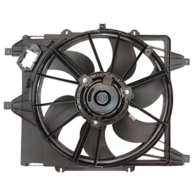 [74GE1055] MOTOVENTILADOR RENAULT LOGAN1.4 1.6 SANDERO1.6 STEPWAY1.6 ENFOCADOR 6ASPAS Ø MOTOR100MM HORA P215W SOPLA Ø HELICE380MM CON AIRE