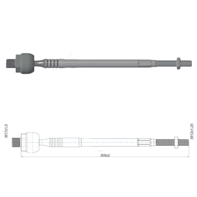 TERMINAL AXIAL MAZDA 323 86 03 
