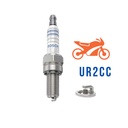 BUJIA UR2CC SUZUKI GIXXER GS500 GSX R600 750 PULSAR NS200 LATERALES APACHE 200 YAMAHA FZ MT KTM KAWASAKI Z250 KIMCO DOWNTOWN 300