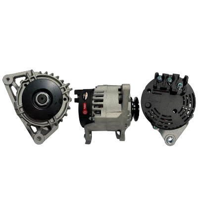 ALTERNADOR JCB 3CX /4CX /530 /540 /PERKINS 1004-4T /1006-60T /1104C-44 /3711HO /CATERPILLAR AP300 12V 90A 2T SEÑAL L-S SIN POLEA MAGNETI MARELLI