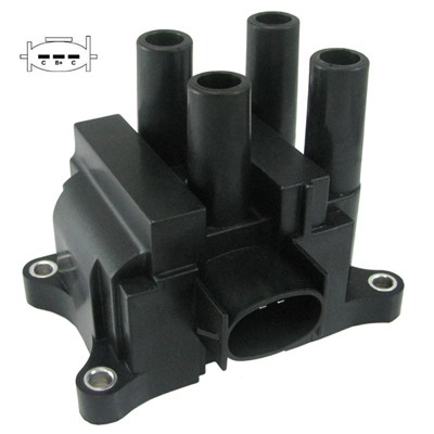 [29GC4030] BOBINA ENCENDIDO FORD FIESTA IV FOCUS ECOSPORT MAZDA 6 3P  GC4029 SD-3028  GC4030  LEIG001