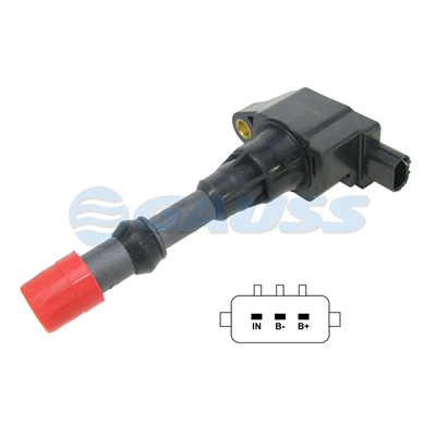 [29GC4109] BOBINA ENCENDIDO HONDA FIT 8 1.4L 02 08 8 VALVULAS DELANTERA 3 P GC4109 SD-5132  LEIG128