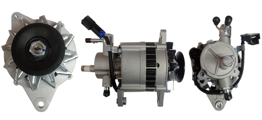 [648-94472-330-0] ALTERNADOR CHEVROLET NPR MODELO VIEJO /MOTORES ISUZU 4BD1 BOMBA PEQUEÑA 24V 40A 3P SEÑAL S-NC-IG 2V HITACHI