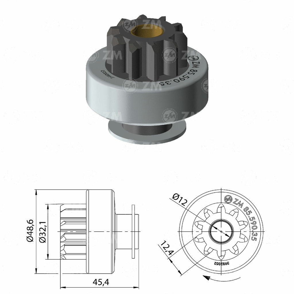 [858559035] BENDIX RENAULT MASTER 2015 T-10