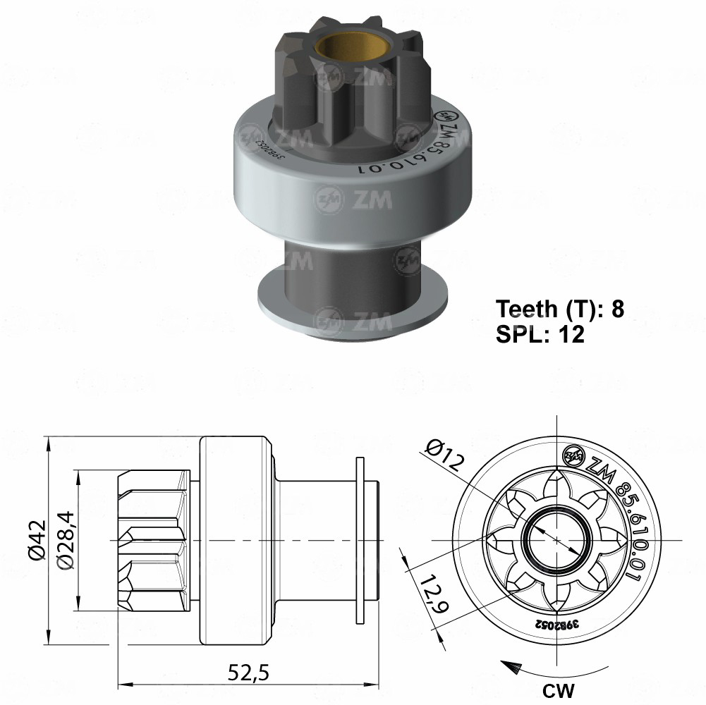 BENDIX HYUNDAI ATOS SANTRO VISION 8D TIPO LUCAS