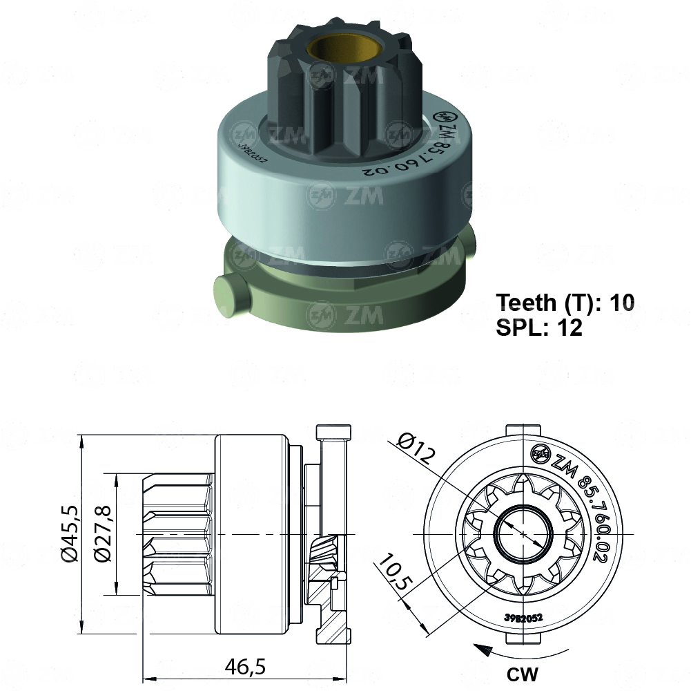 [858576002] BENDIX FORD 150 FORD VANS 10D