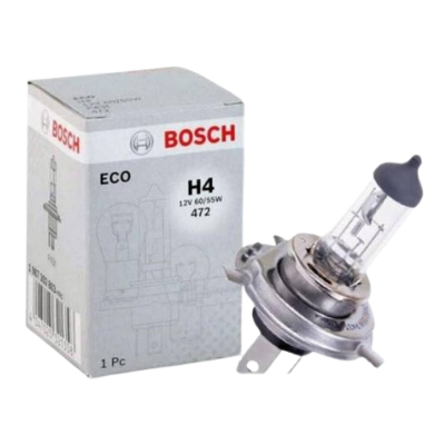 [CB1987302803] BOMBILLO HALOGENO H4 P43T 12V 60/55W T4.625  X UNIDAD