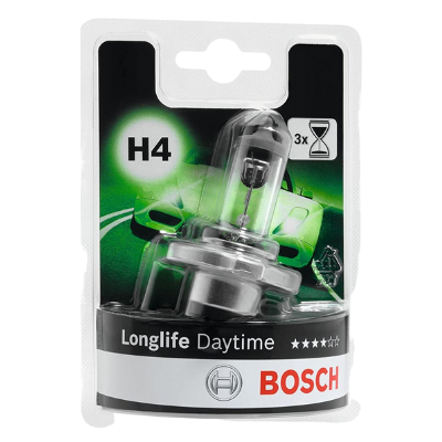 [CB1987301054] BOMBILLO HALOGENO H4 P43T-38 12V 60/55W FARO LONGLIFE DAYTIME PREMIUM BLISTER X 1 64193ULT