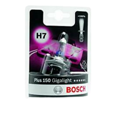 [CB1987301137] BOMBILLO HALOGENO H7 PX26D 12V 55W FARO GIGALIGHT PLUS 150% PREMIUM BLISTER X 1 64210NL-HCB