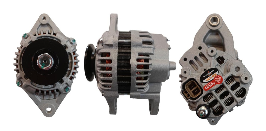 ALTERNADOR MAZDA B2200 /BT50 /B2600 /FORD RANGER 12V 50A 2P SEÑAL L-S 1V MITSUBISHI
