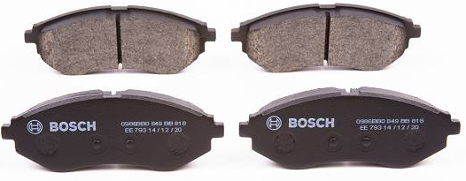 [FP0986BB0849] PASTILLA DE FRENO DEL NEW BLUE FMSI D1269-8385 CHEVROLET AVEO EMOTION, SPARK GT 10/- 