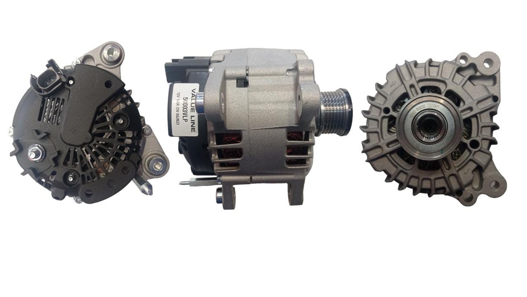 ALTERNADOR VOLSKWAGEN AMAROK 2.0 TDI /TIGUAN 2.0 TSI /AUDI A3 2.0 TFSI 12V 140A 2P SEÑAL L-DFM 6PK DELCO