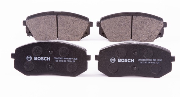 PASTILLA DE FRENO DEL NEW BLUE FMSI 8412-D1295(8614) HYUNDAI TUCSON ix35 2014-2015 ; SONATA 2015-2019 ; i40 2011-2014 ; 
 KONA 2017-2019 ; KIA SOUL 2014-2018 ; SPORTAGE 2010-2018 ; 
OPTIMA 2015-2018 ;  CARENS 2006-2010 ;  SPORTAGE 2004-2008 ; RONDO 
2006-2012 