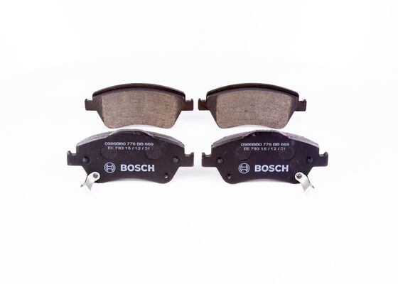 [FP0986BB0776] PASTILLA DE FRENO DEL NEW BLUE FMSI D1215 TOYOTA COROLLA 2007-2011  