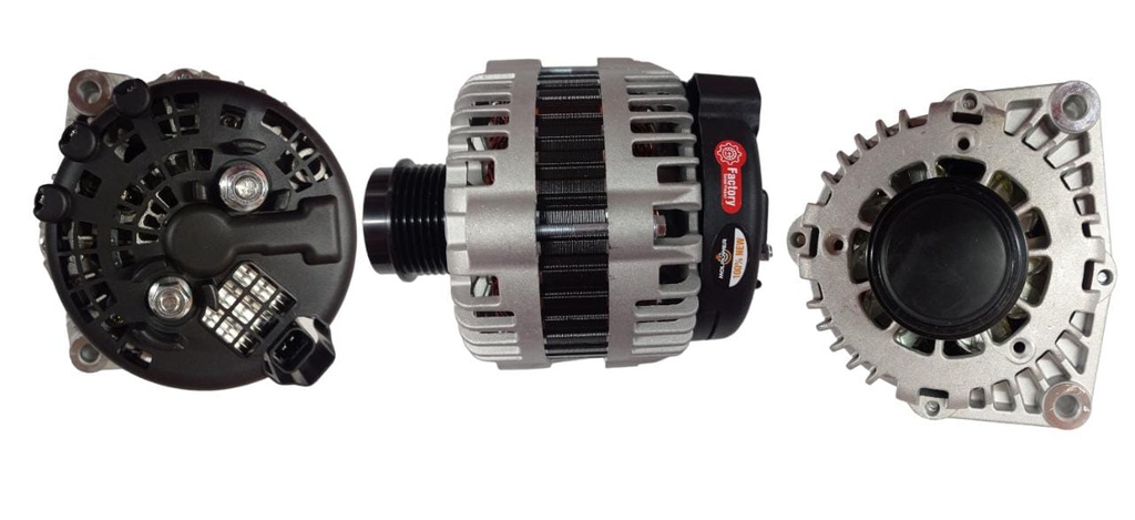 ALTERNADOR CHEVROLET COLORADO 2.8 DIESEL /TRAILBLAZER 2.8 DIESEL /D-MAX 2.8 DIESEL 12V 140A 2P SEÑAL L(RC)- F(FR) 6PK DELCO