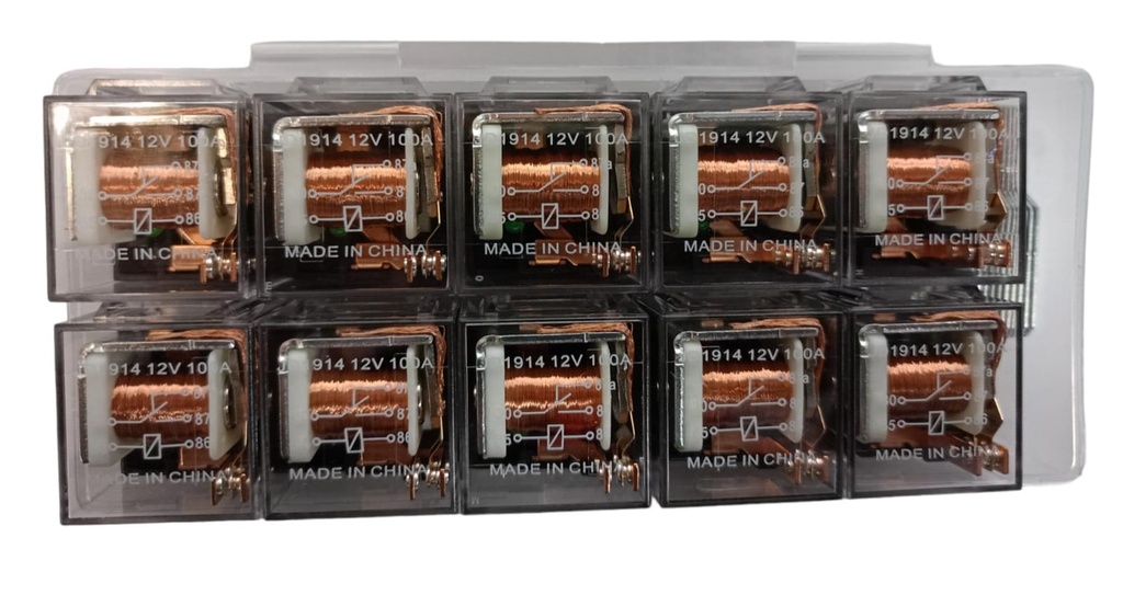 RELE 5P 12V 40AMP UNIVERSAL CONMUTABLE 0986AH0237 VEHICULO 