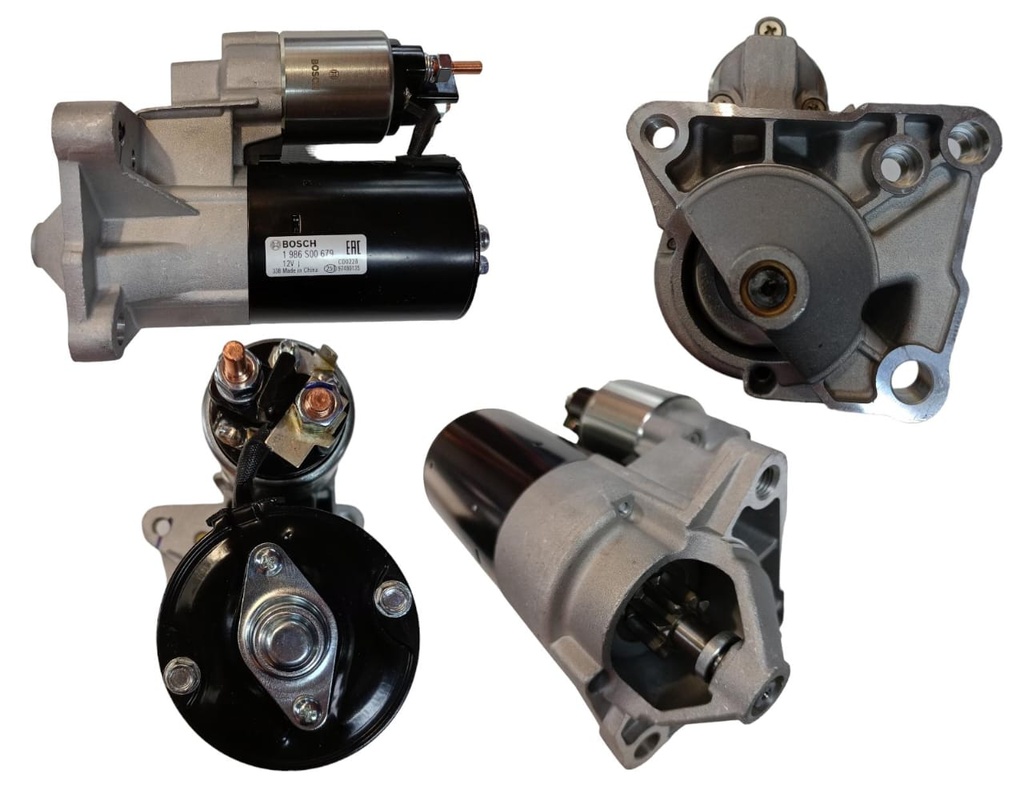 [AA1986S00679] ARRANQUE RENAULT DUSTER 2.0 /OROCH 2.0 /CAPTUR 2.0 MOTOR F4R 12V 9T 1.2KW CW BOSCH
