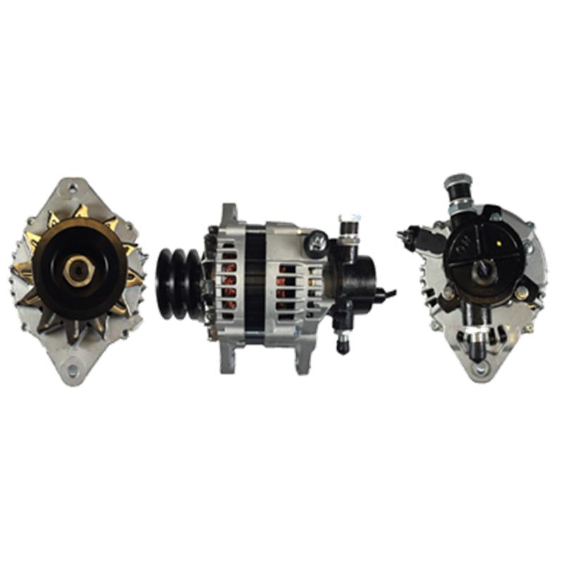 ALTERNADOR CHEVROLET NPR 2000 MITSUBISHI CANTER 12V 90AMP 80MM 2PINES P: 3V T:HITACHI V:EXT(GA258 GA1788)LS16141
