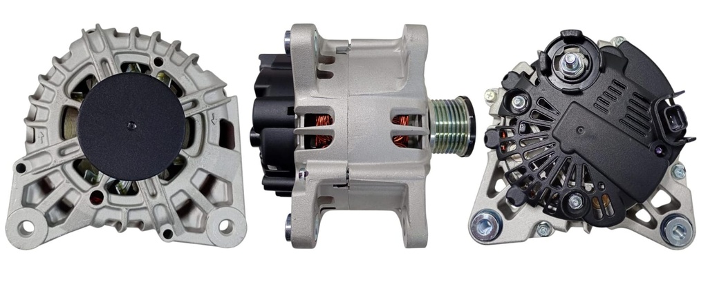 ALTERNADOR RENAULT LOGAN 1.6 /SANDERO 1.6 /DUSTER 1.6 MOTORES K7M /K4M 12V 150A 2P SEÑAL L-DFM 5PK VALEO