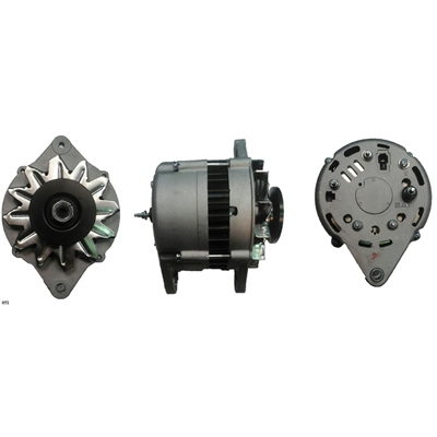 [64AHI0079] ALTERNADOR MAZDA TURBO /CHEVROLET NPR /NKR /MITSUBISHI CANTER ADAPATACIONES SIN BOMBA 24V 40A SEÑAL L-S 2V HITACHI