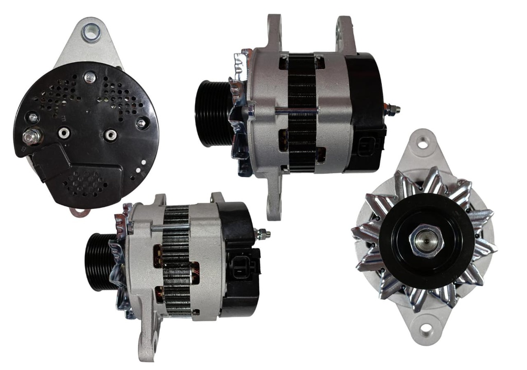 ALTERNADOR CHEVROLET FRR /FVR /FTR / MOTORES 4HK1 /6HK1 /6HE1 24V 50A 2P SEÑAL L-S 7PK NIKKO